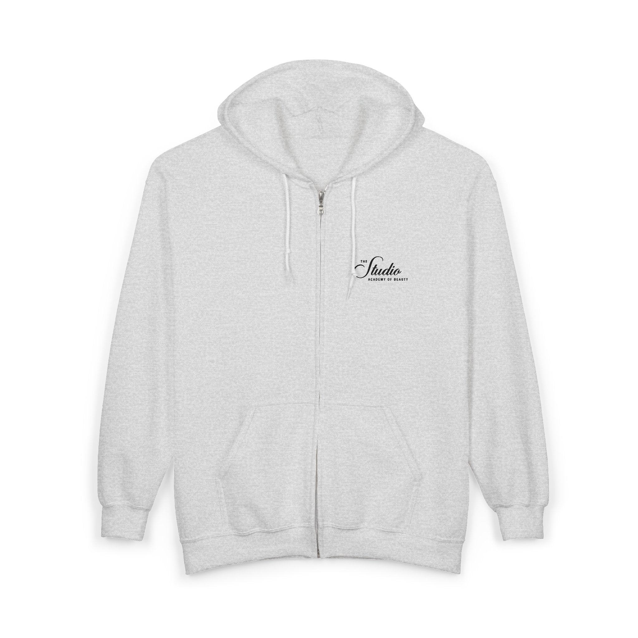 Logo Zip Hooded Sweatshirt