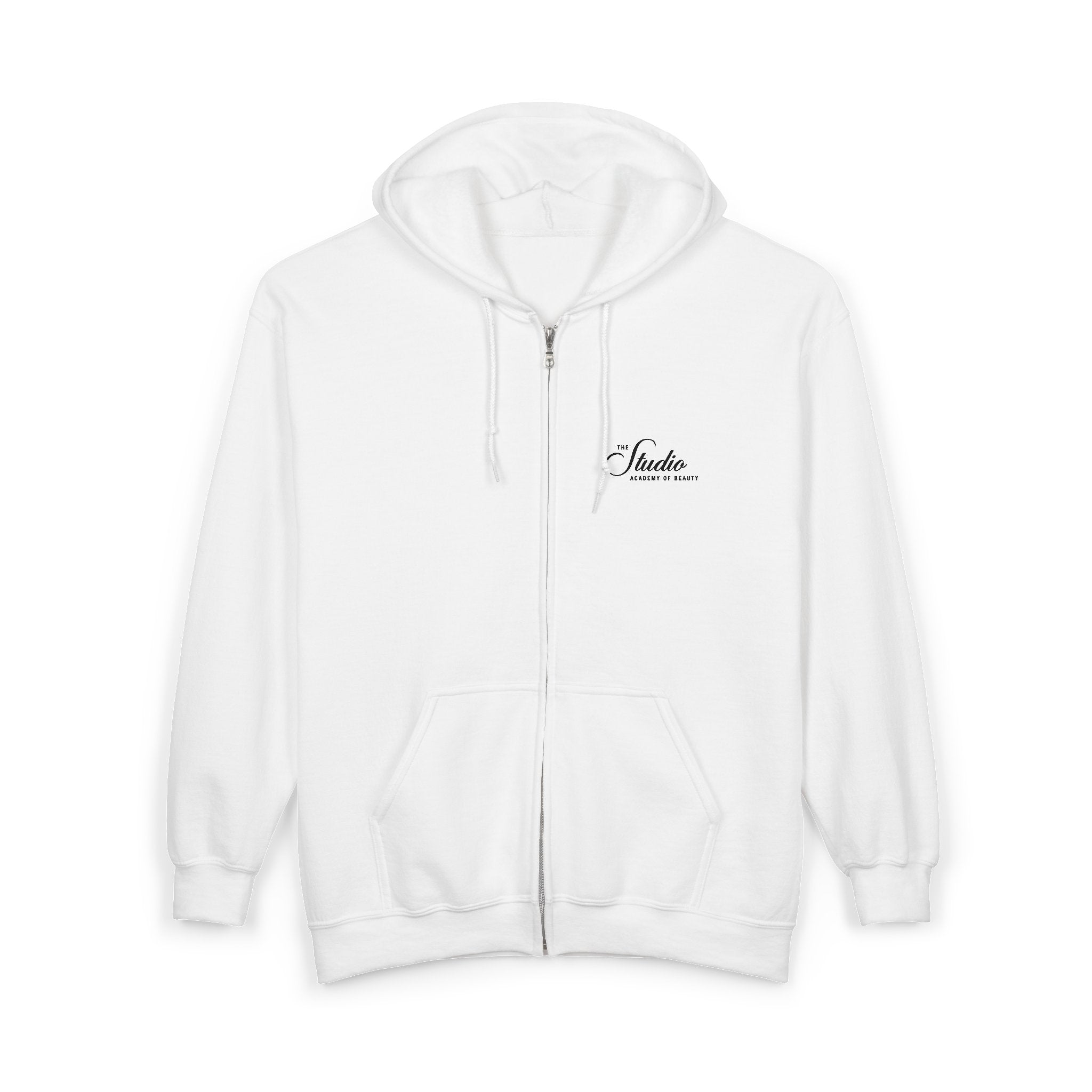 Logo Zip Hooded Sweatshirt